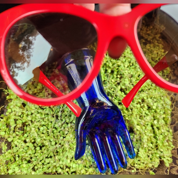 DOLCE & GABBANA Red  Mosaico ARTSY Italy MOSIAC Gradient Lens Sunglasses DG 4215 - Picture 10 of 16